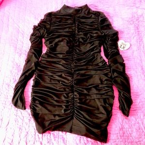 Plus Size Rouched Dress